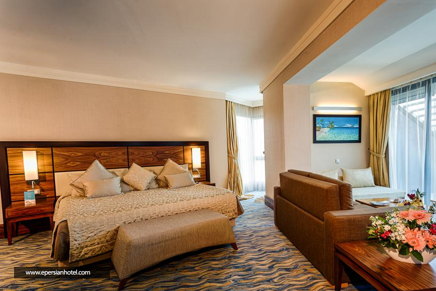 هتل سوسسی لاکچری ریزورت آنتالیا اتاق دو تخته