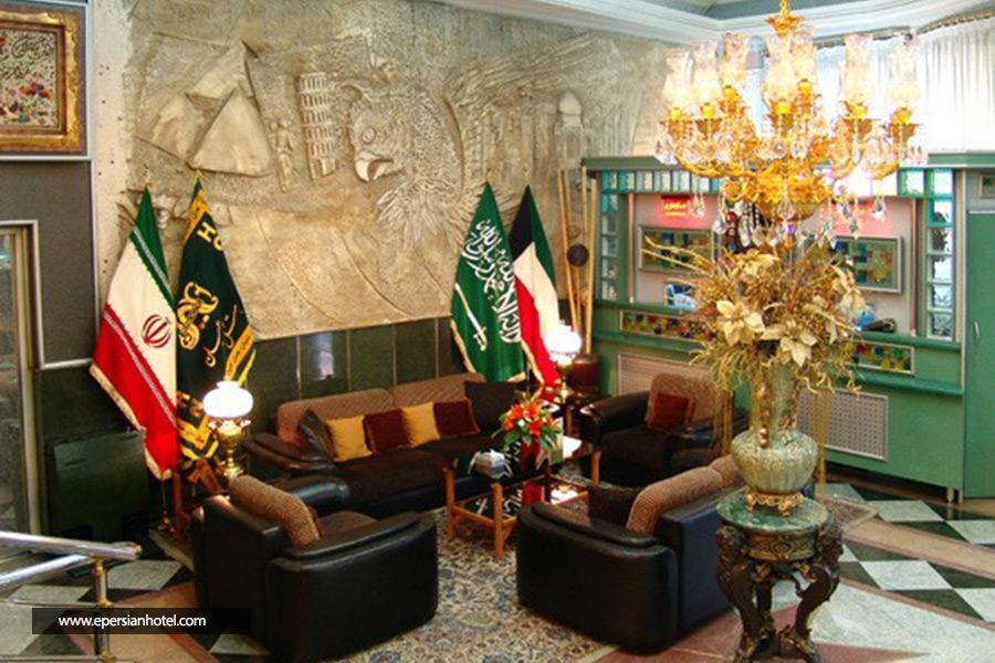 هتل اعیان مشهد لابی