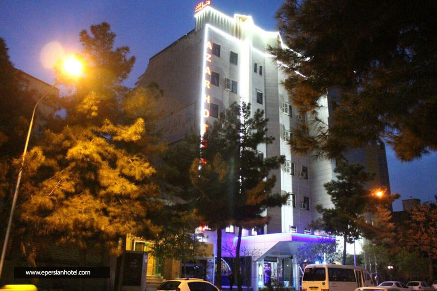 هتل آپارتمان آذر مشهد نما ساختمان
