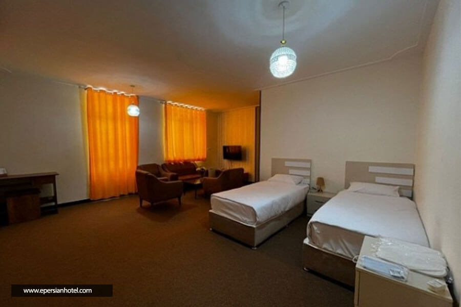 اتاق دو تخته هتل آپارتمان پدر من بوشهر
