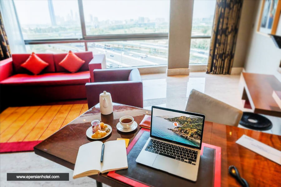 اتاق هتل جمیرا کریک ساید دبی