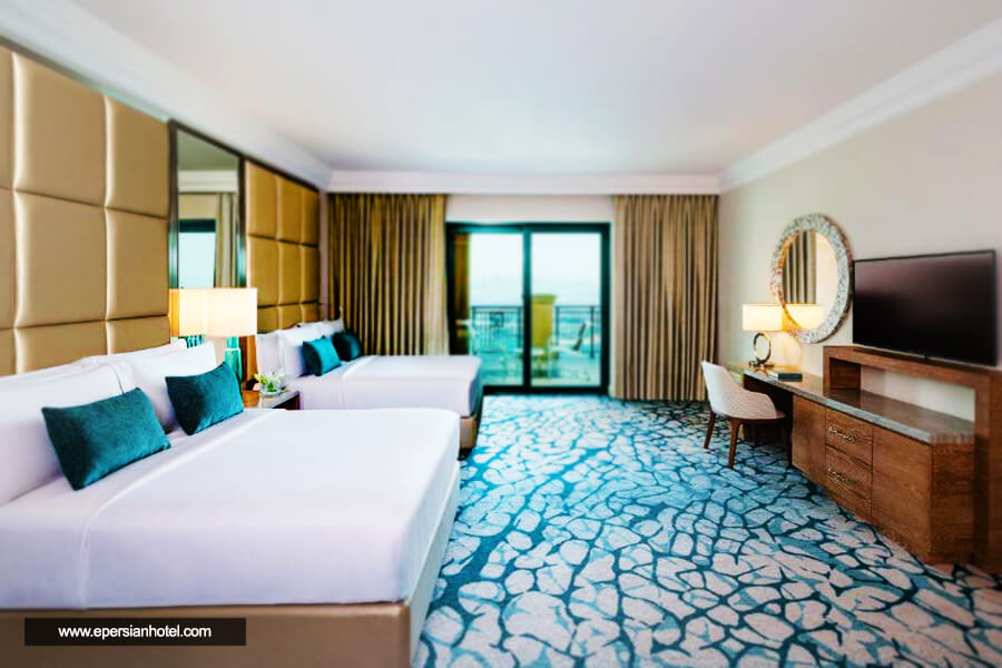اتاق چهار تخته هتل آتلانتیس د پالم دبی