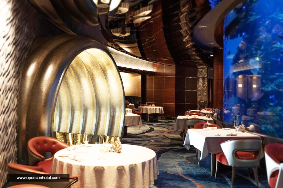رستوران المهرا هتل برج العرب دبی
