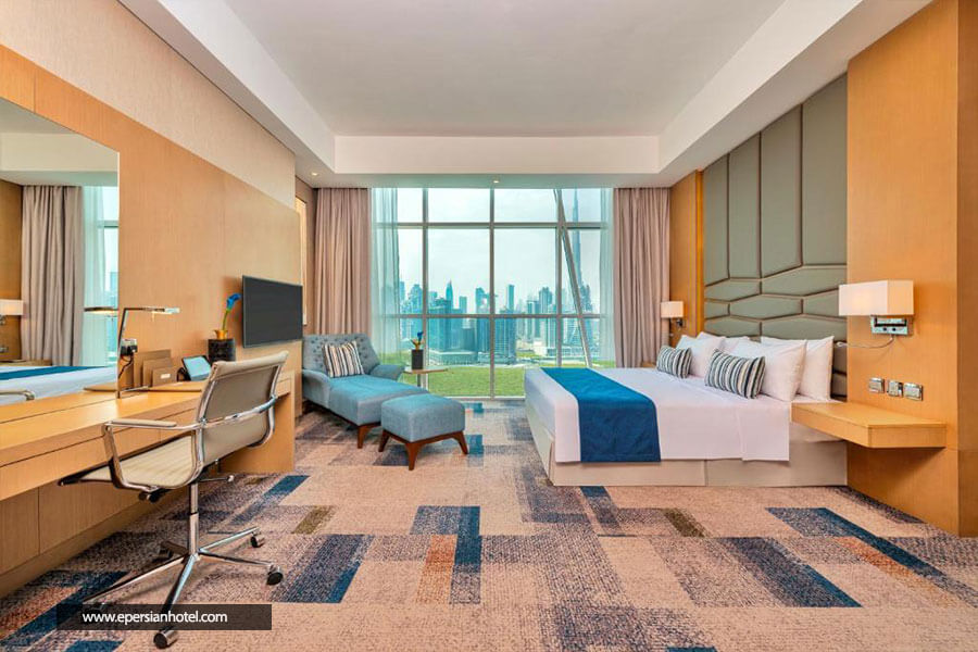 اتاق دو تخته هتل کانال سنترال دبی