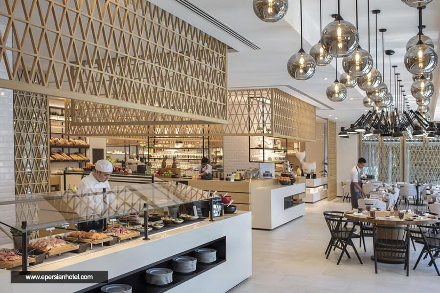 هتل البندر روتانا دبی رستوران