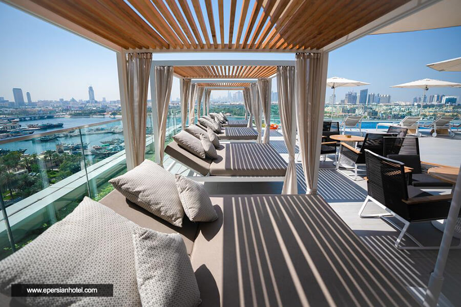 هتل البندر روتانا دبی استخر