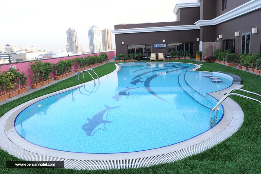 هتل اسکات دبی استخر