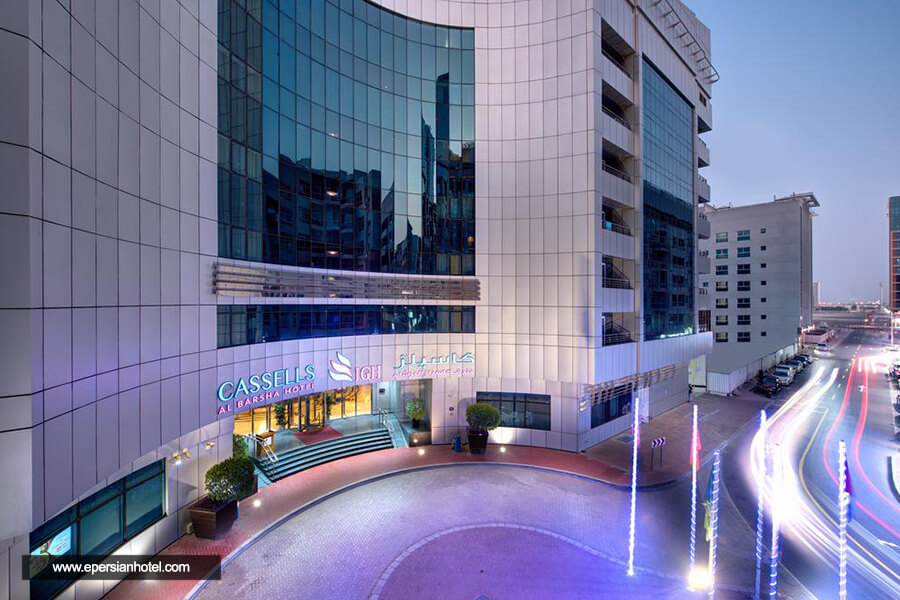 هتل کاسیلز البرشا دبی نما 