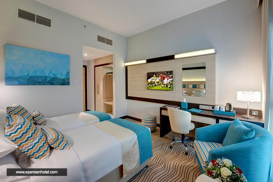 هتل سیتی اونیو دبی اتاق دو تخته 