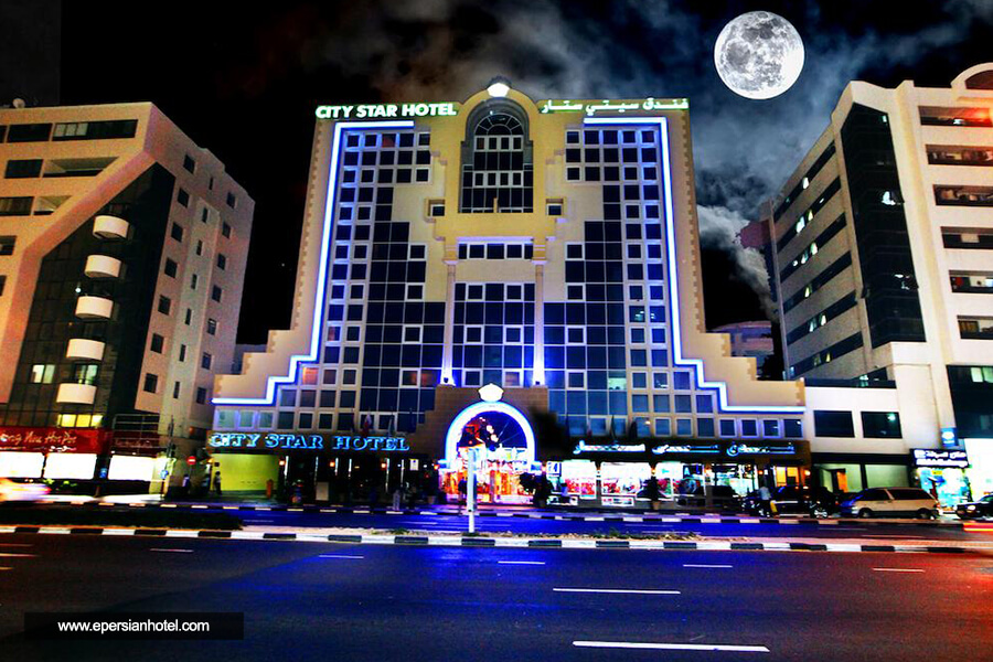 هتل سیتی استار دبی نما 