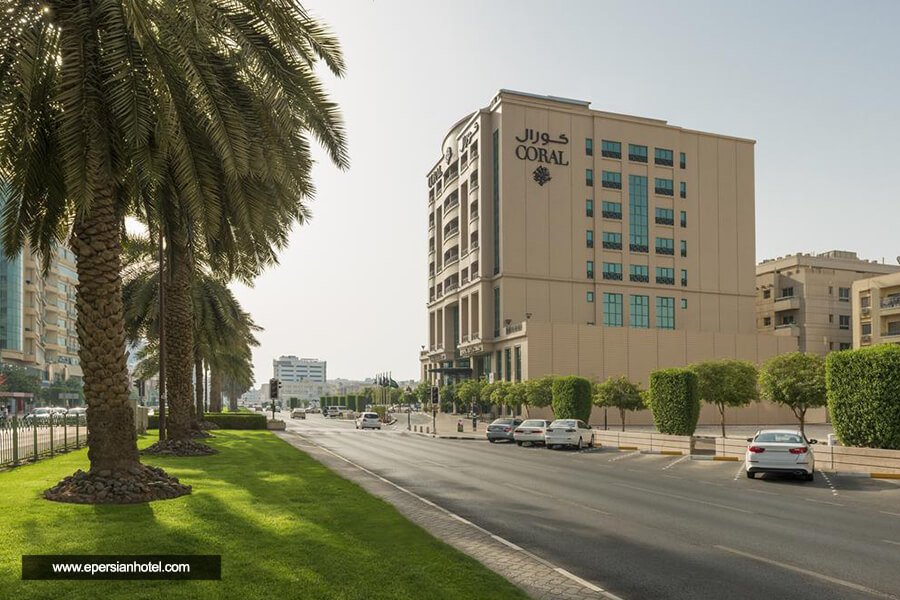 هتل کورال دیره دبی نما 