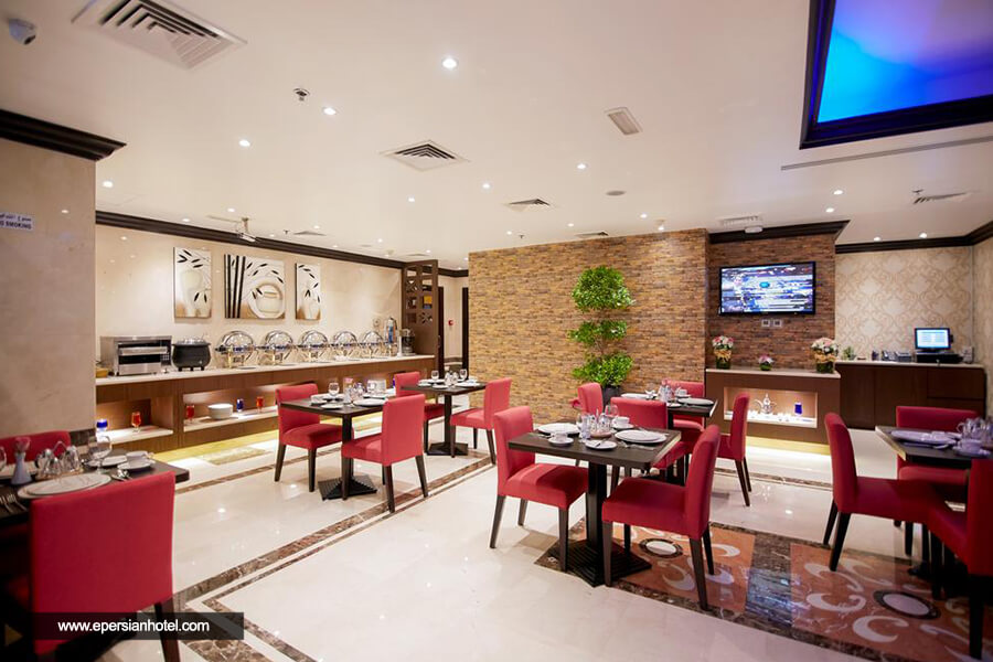 هتل آپارتمان دریم سیتی دلوکس دبی رستوران