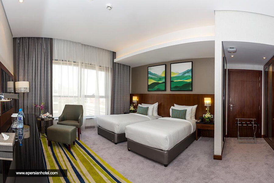 هتل فلورا البرشا دبی اتاق دو تخته 