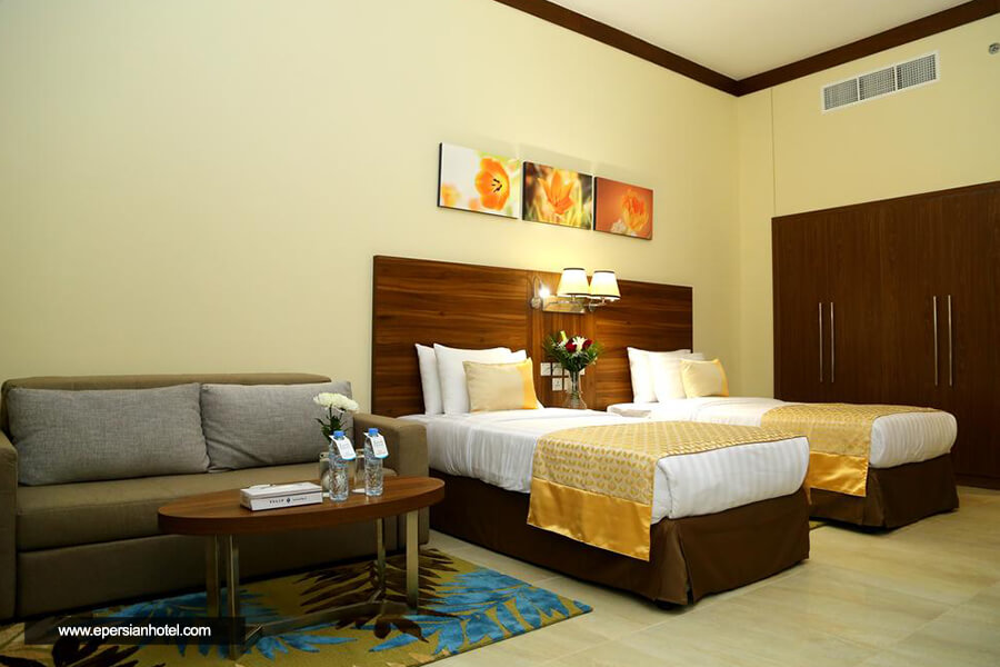 هتل گلدن تولیپ البرشا دبی اتاق دو تخته