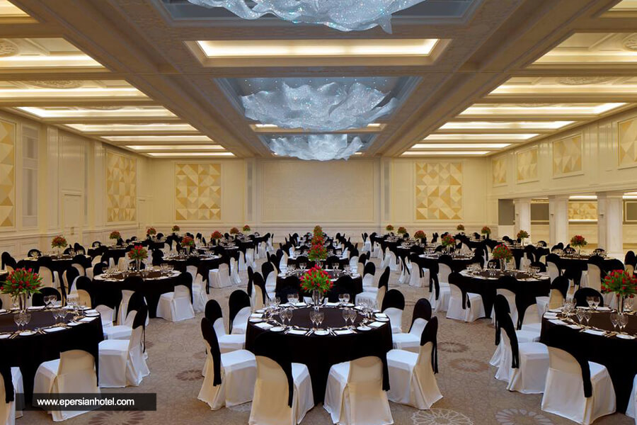 هتل حیات ریجنسی دبی تالار پذیرایی