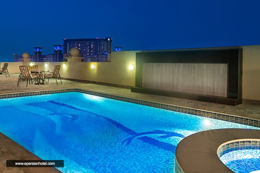 هتل نیو بلک استون دبی استخر 
