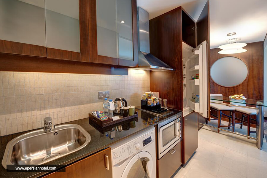 هتل رز ریحان بای روتانا دبی آشپزخانه