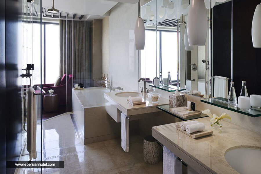 هتل د اچ دبی حمام 