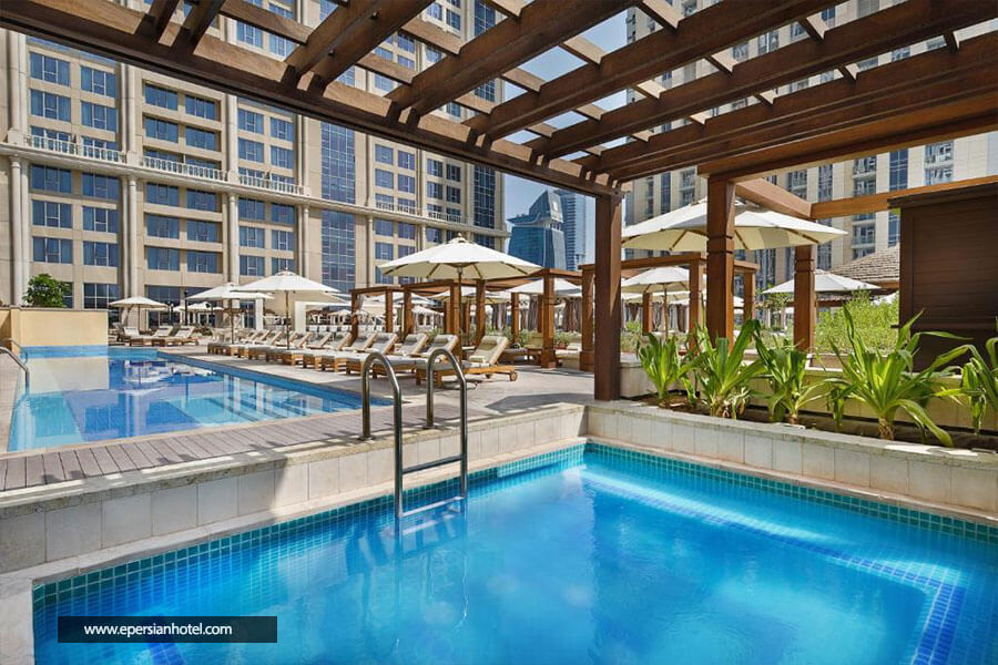استخر هتل هیلتون الحبتور سیتی دبی