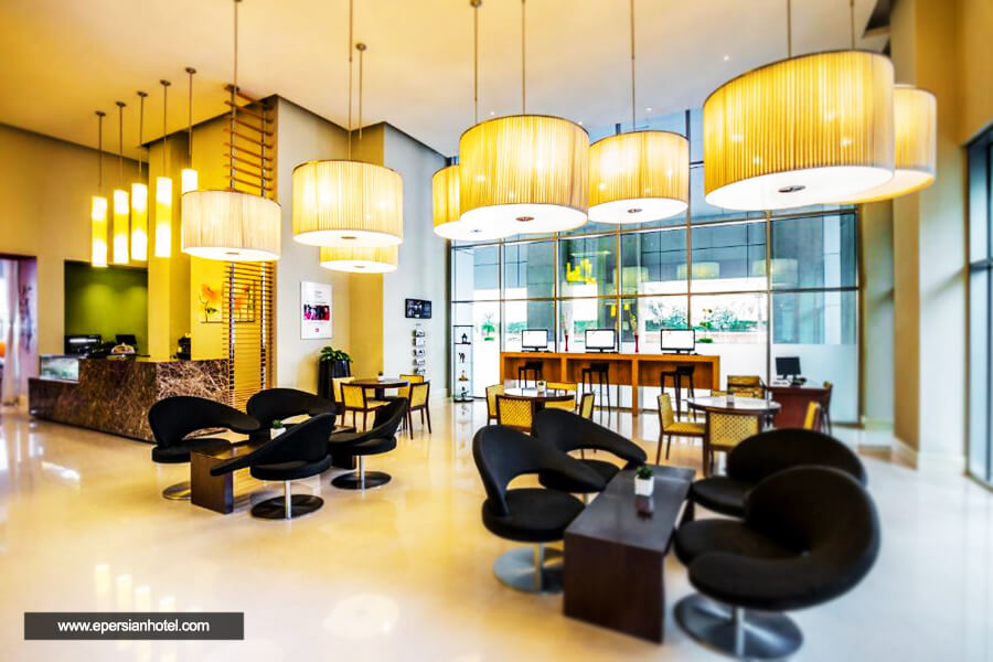 لابی هتل ایبیس دیره سیتی سنتر دبی