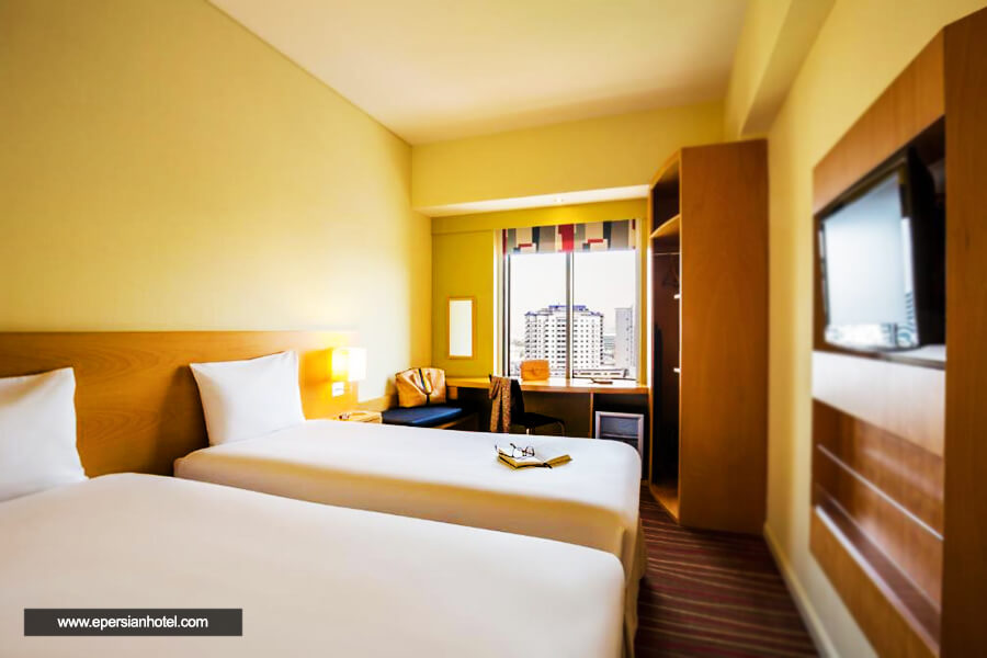 اتاق دو تخته هتل ایبیس دیره سیتی سنتر دبی