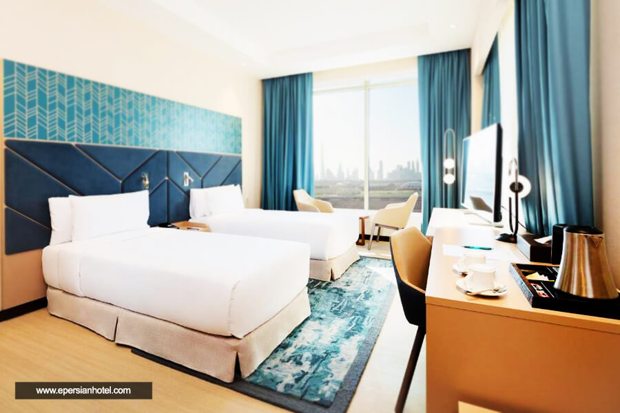 اتاق دو تخته هتل اوکسیدنتال الجداف دبی