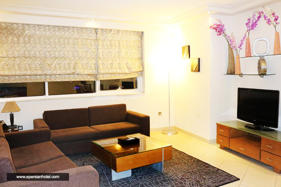 اتاق هتل آپارتمان پرل اکسکیوتیو دبی