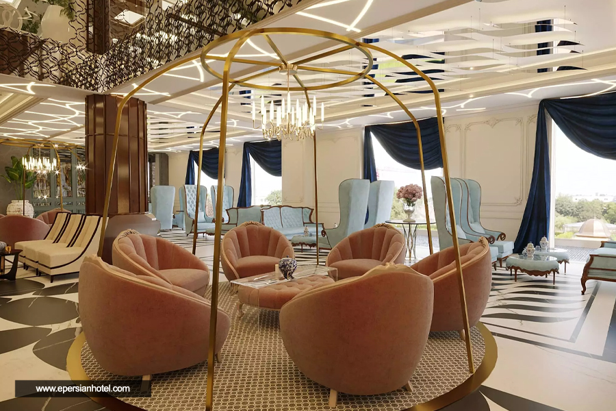 لابی هتل آسمان رویال کیش