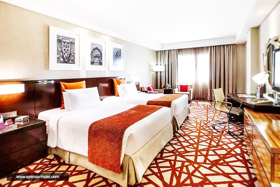 اتاق دو تخته هتل کرون پلازا دیره دبی