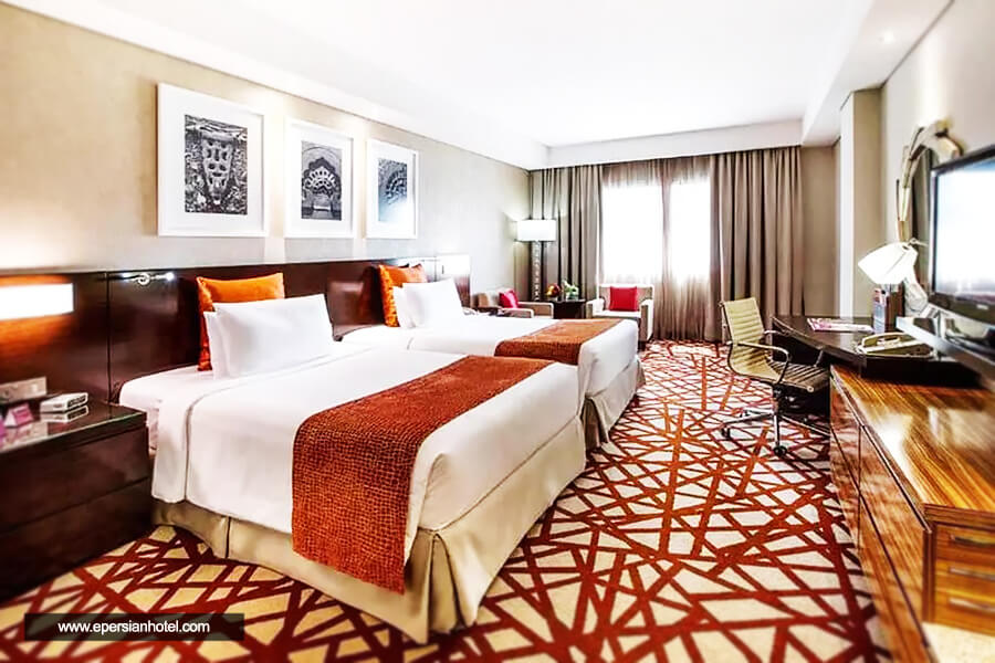 اتاق دو تخته هتل کرون پلازا دیره دبی