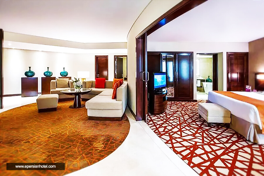 اتاق دو تخته هتل کرون پلازا دیره دبی