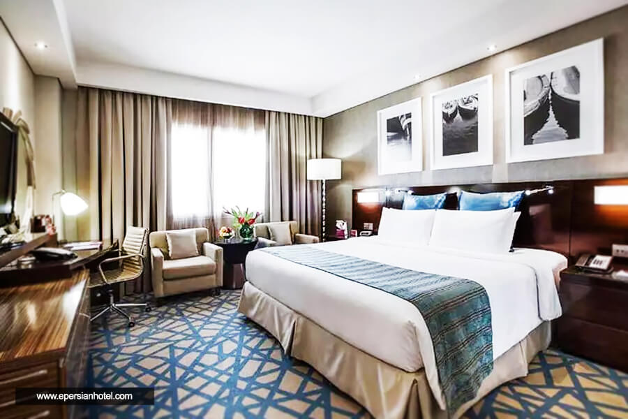 اتاق دو تخته هتل کرون پلازا دیره دبی