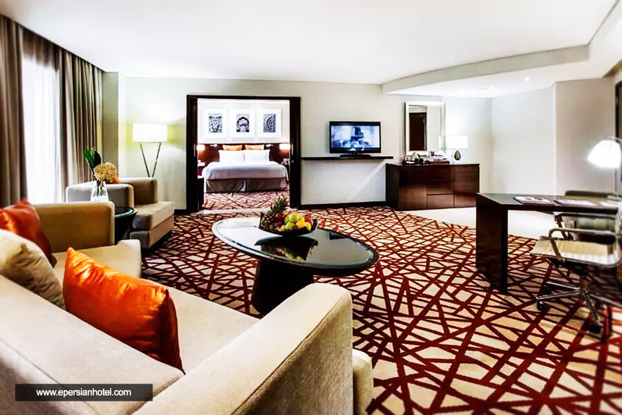 اتاق دو تخته هتل کرون پلازا دیره دبی