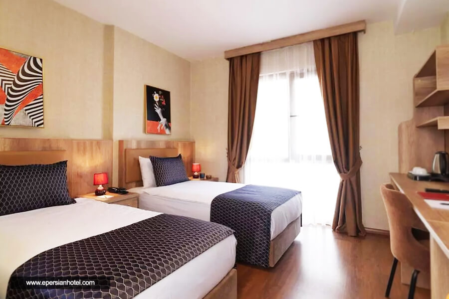 اتاق دو تخته هتل جف نیشانتاشی استانبول