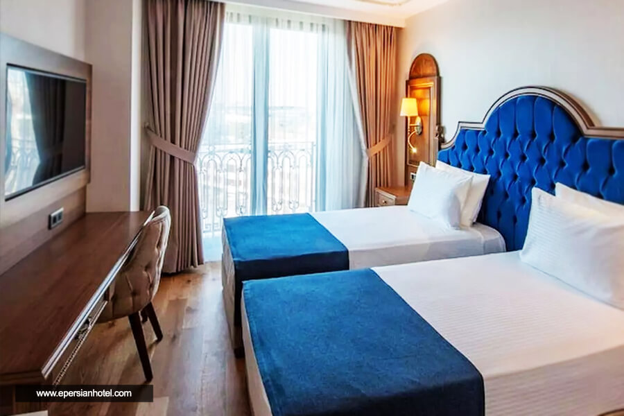 اتاق چهار تخته هتل نوا پلازا پرا استانبول