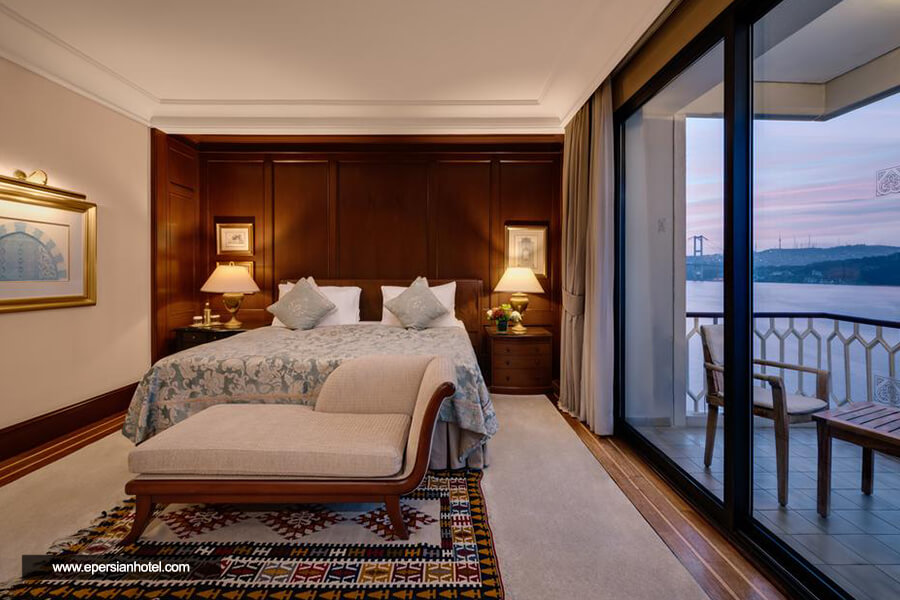 هتل چراغان پالاس کمپینسکی استانبول اتاق دو تخته