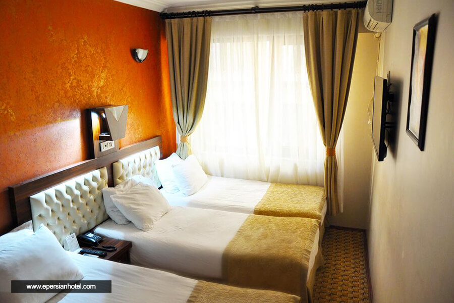 هتل الان استانبول  اتاق سه تخته