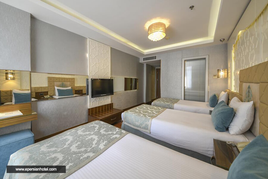 هتل گرند استار بسفرس استانبول اتاق چهارتخته