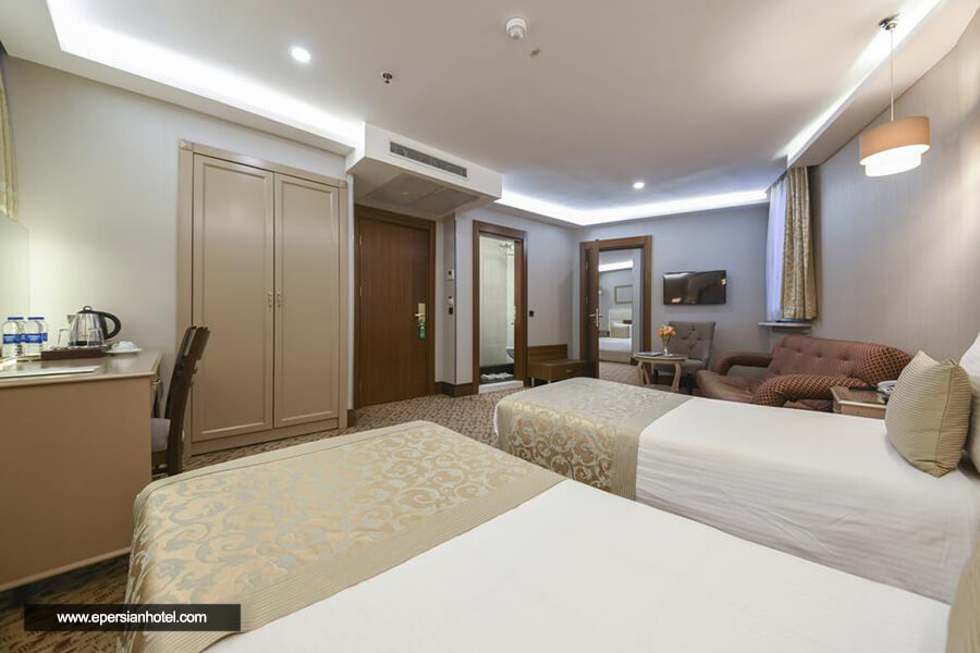 هتل گرند استار بسفرس استانبول اتاق سه تخته