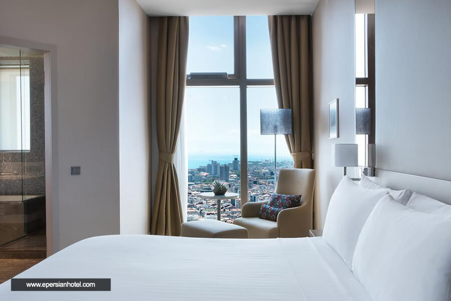 هتل ماریوت شیشلی استانبول اتاق دو تخته