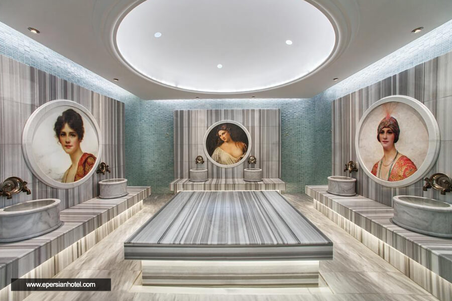 هتل رامادا کایا پلازا استانبول حمام ترکی