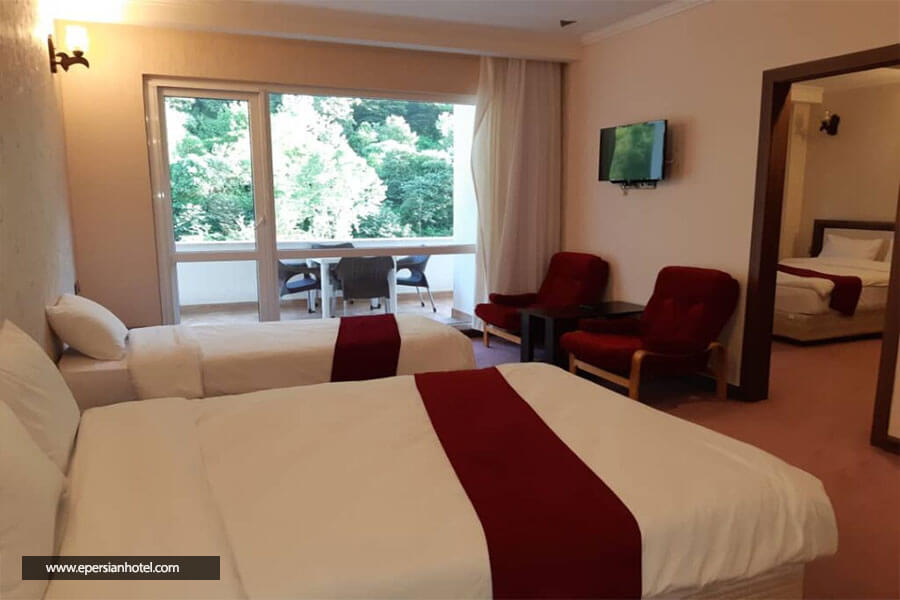 هتل شهرزاد لاهیجان اتاق سه تخته