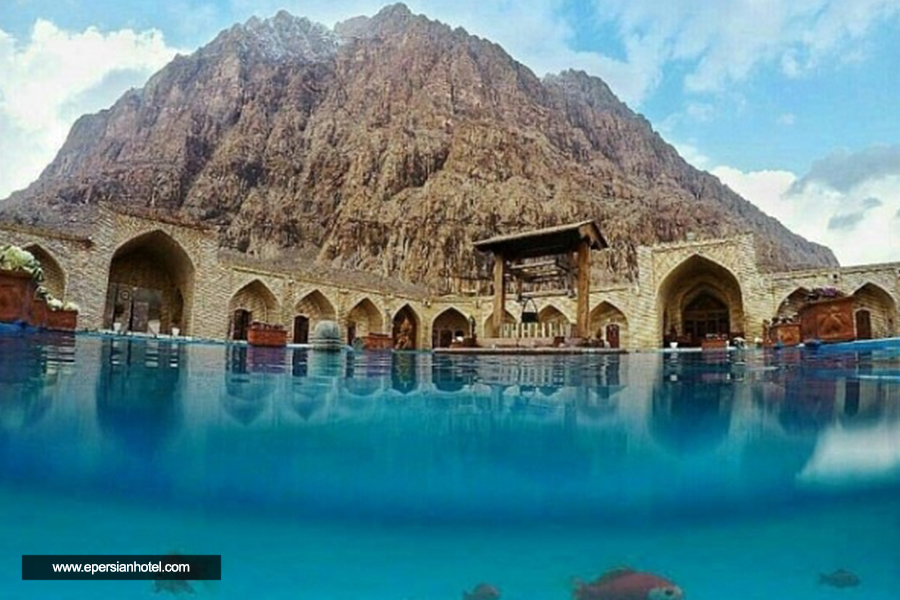 هتل لاله بیستون کرمانشاه نما