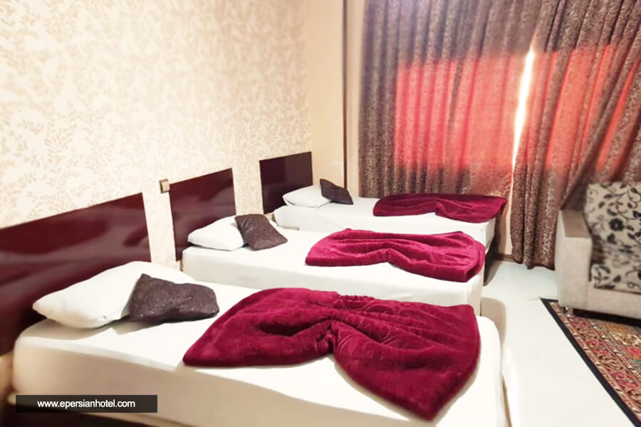 هتل آپارتمان میلاد مشهد اتاق سه تخته