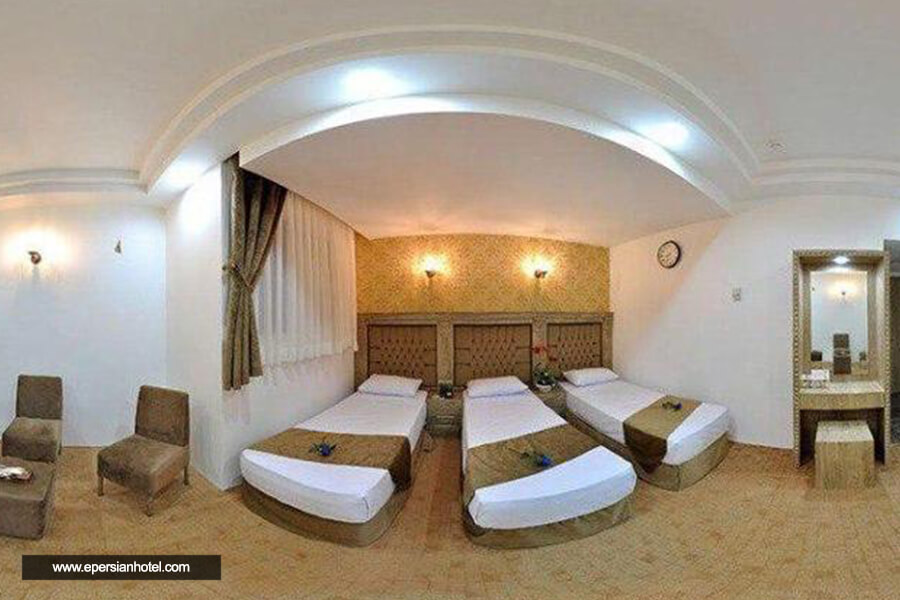 اتاق سه تخته هتل ملیسا مشهد