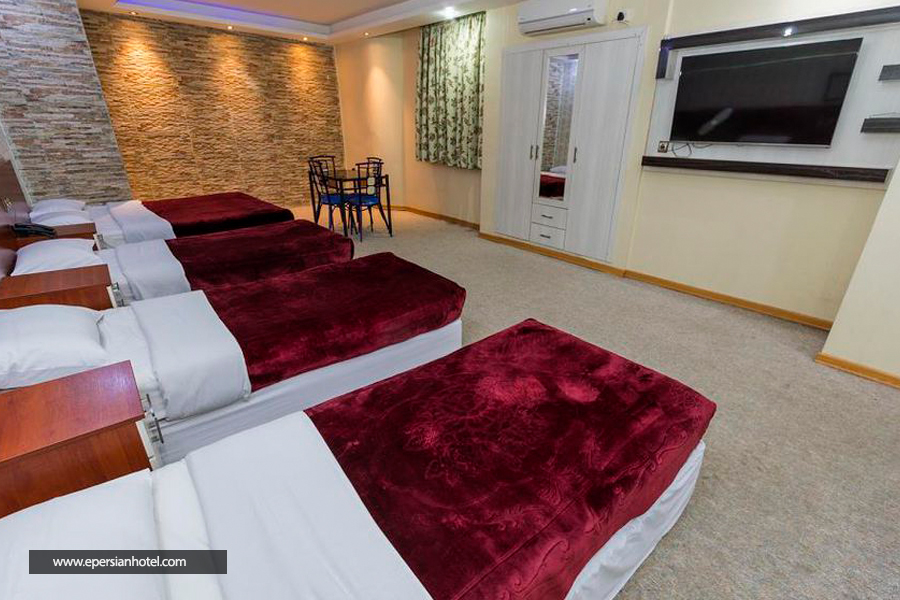 هتل ایران اهواز اتاق چهار تخته