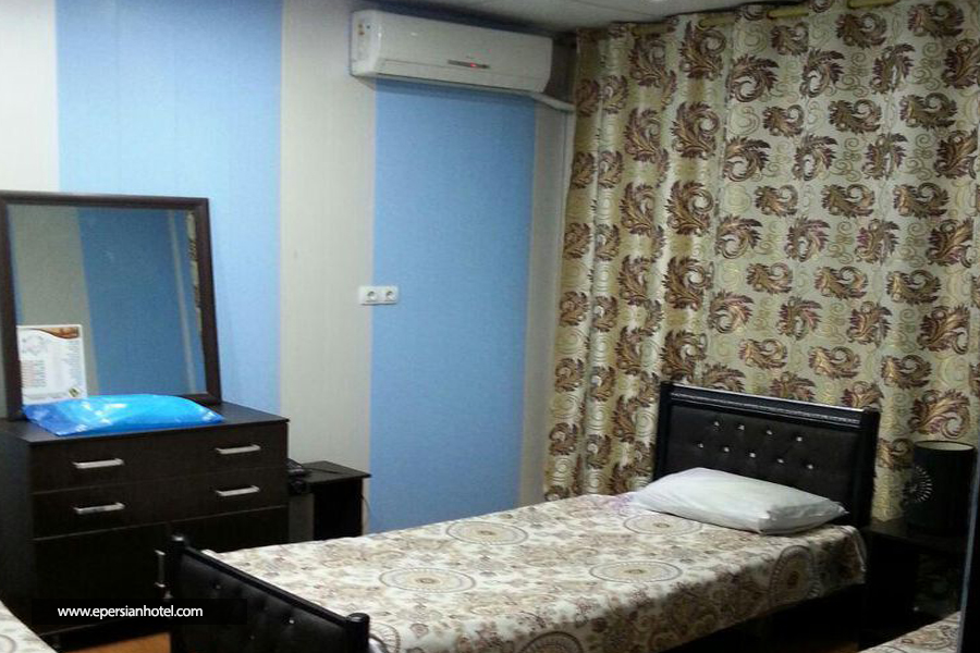 هتل آپارتمان یاس بوشهر اتاق یک تخته
