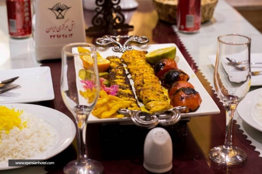 هتل مرکزی ایران تهران رستوران