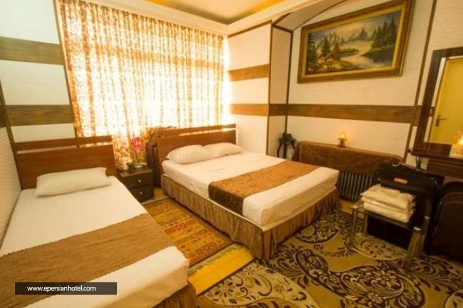 هتل مرکزی ایران تهران اتاق سه تخته