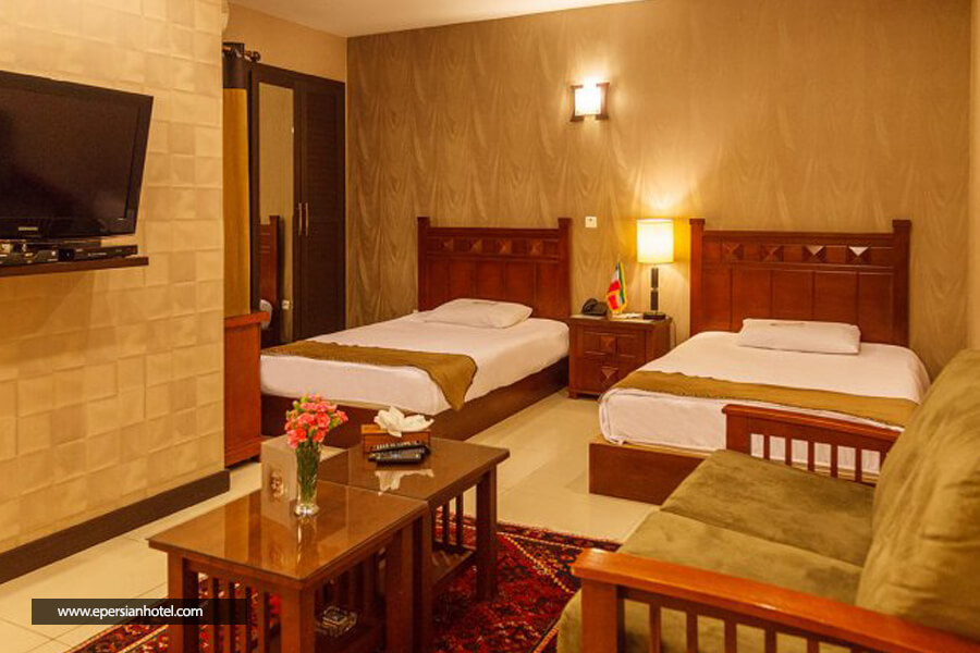 هتل بوتیک طوبی تهران اتاق دو تخته توئین
